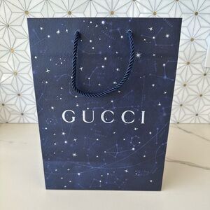 Gucci Starry Night Celestial Paper Shopping Bag